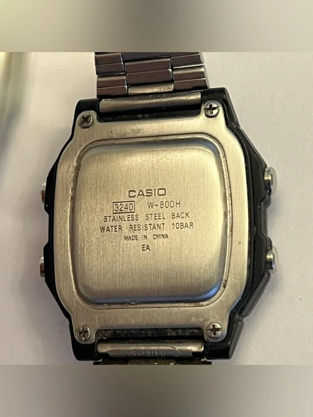 Vintage Casio Wristwatch 3240‎ W-800